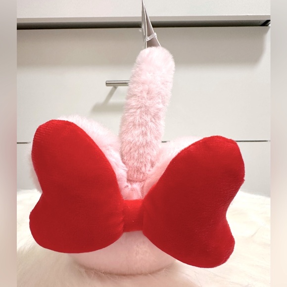 NEW Forever 21 x Disney Mickey Minnie Mouse Bow Plush Earmuffs - Picture 5 of 8